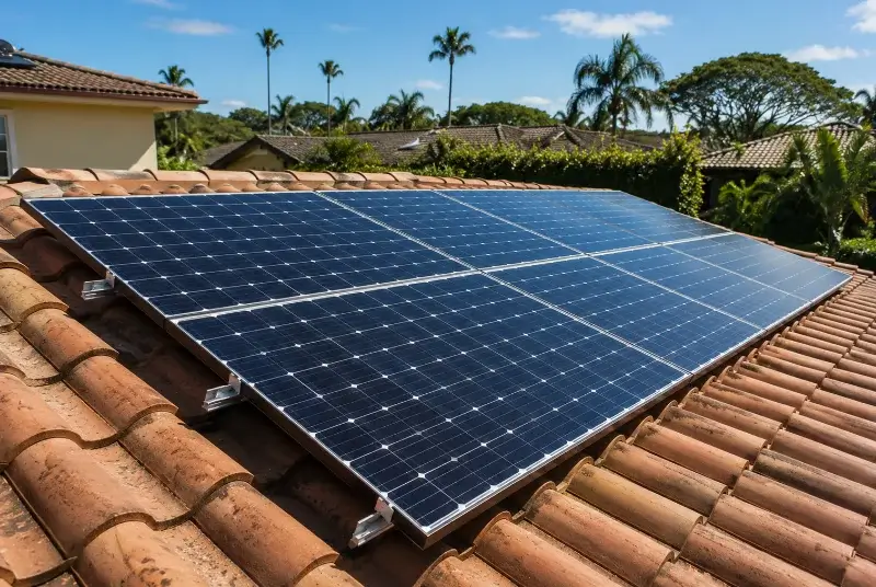 Installation de panneaux solaires à Crevin